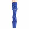 Pleaser - FLAMINGO1050FS Bottes de plateforme, Pole dance chaussures - Chaussures de pole dance - Bleu Product image